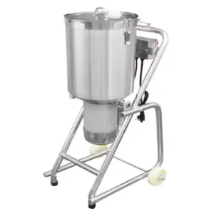 Vertical Household Stainless Steel Fruit And Vegetable Crusher Industrial Electric Large Capacity Chili Meat Mixer Grinder