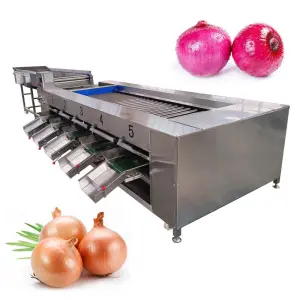 Fruit and vegetable Grape Cherries Onion Potato Size Sorting Machine