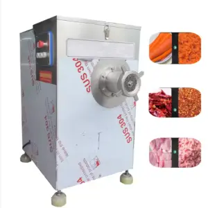 Heavy Duty Crusher Bone Meat Grinder / Big Mincers Frozen Meat Mincer / Meat Grinding Machine