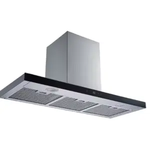 Environmentally-Friendly Stainless Steel T-Shaped Touch Control Range Hood Electric Wall-Mounted for Kitchen RV Household Use