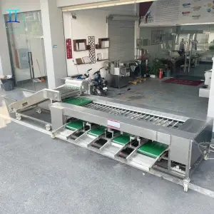 Industrial Fruits Vegetable Cherry Ome Sorter Kiwi Grape Strawberries Sorting Machine by Size /Weight