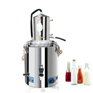 Household Wine Distiller/ Essential Flowers And Plant Essential Oil Extractor /Hydrosol Distilled Water Machine