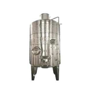 80HL liter jacketed stainless steel red wine fermentation tanks for winery with pump over function