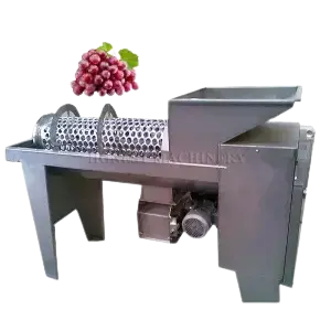 Grape Production Line / Grape Stem Separator / Grape Stem Removing and Crushing Machine