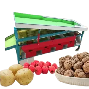 Winter Jujube Dates Red Palm Dates Grading Machine Grape Fruit Size Classifier Sorting Machine