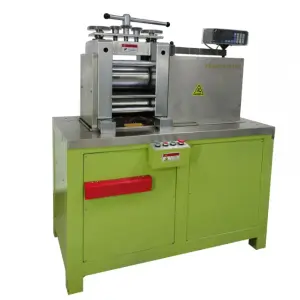 15HP Gold Silver Electric Rolling Mill for Pressing Sheet With Gear Box & Electric