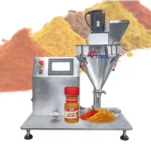 1-100g Desktop Dry Powder Weighing Packing Machine Wholesale Dispenser Spiral Screw Small Powder Filling Machine