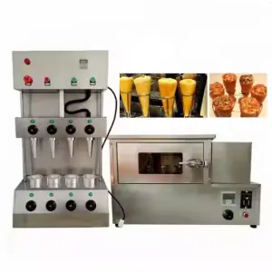 Electric Pizza Cone Maker Cone Pizza Forming Machine Fast Food Pizza Cone Making Machine