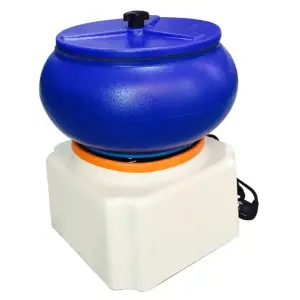 Hajet Jewelry Stone Rock Vibration Polishing Machine Vibratory Tumbler