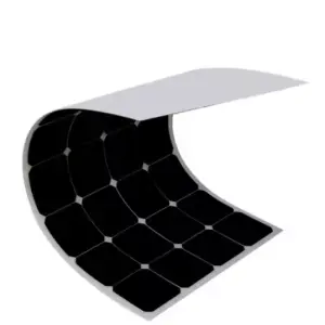 Monocrystalline Silicon Material and -- Size Semi Flexible Solar Panel 70w