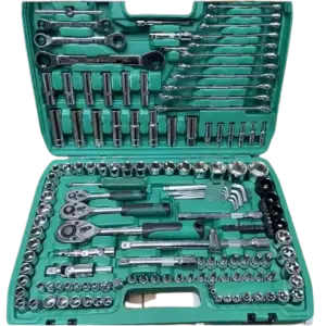 151 Piece 1/2 1/4 Spanner Socket Tool Auto Mechanical Hand Tool Set