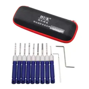 Blue Kaba Lock Picks Tools 11pcs for Kaba Computer Lock Lockpicking Tools Lockpicking Tool Set Locksmith Supplies