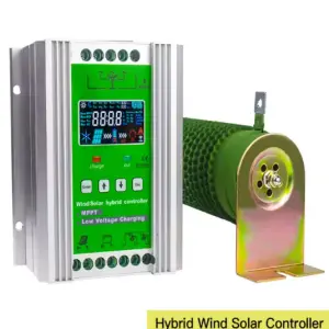 Controller 1000W MPPT Wind and Solar Hybrid Charge Controller 600W Wind and 400W Solar 12v 24V