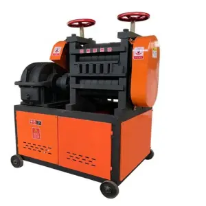 Low Price with High Efficiency Multi-roll Metal Steel bar Tube Wire Rod Straightening Machine