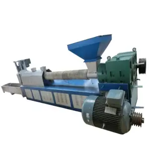 Two Stage Single Screw Extruder/waste Plastic Recycling Granulator/plastic Grnaules Making Machine