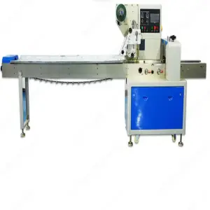 Fresh Fruit and Vegetable Tray Automatic Pillow Packing Machine with Print Date