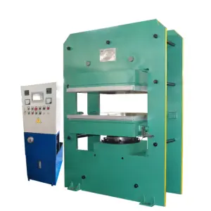 High Efficient Plate Vulcanizing Press / Rubber Band Making Machine