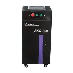 AccTek Pulse Laser System Cleaning  for Wooden Case 100W 200W 300W 500W Laser Cleaning Machine