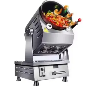 Restaurant Automatic Electric Fried Rice Wok Intelligent Stir Fry Cooking Robot Chinese Food Wok Restaurant