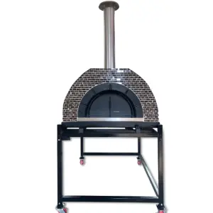 Authentic Wood Burning Round Pizza Oven Outdoor Pizza Ovens