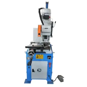 Double Head Alloy Steel Semi Automatic SS Hollow 350 315 Copper Iron Pipe Cutting Machine