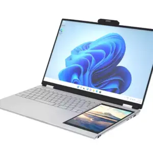 Laptop I9 I7 Laptop OEM 15.6 Inch + 7 Inch Touch Dual Screen 16GB 1TB SSD Intel Celeron Processor N100 N95 N5095 Business Laptop