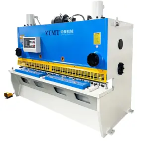 Fully Automatic CNC Hydraulic Guillotine Shearing Machine Economical Special Numerical Control System Metal Gear Shear