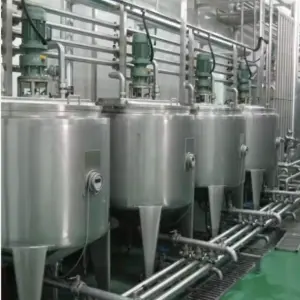 Complete UHT Milk Production Line for UHT Milk SUS304/316 Uht Milk Machines for Dairy Industry With PLC