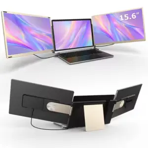 S6 15.6 Inch Portable Double Monitor HD IPS Screen Dual Portable Monitor Gaming Triple Portable Monitor for Laptop