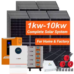 Cost of Off the Grid House 3kw Complete 10 Kw Packages for Homes Solar System Off Grid Complete Set