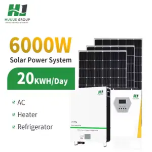 Full Package Balcony Storage Use 5kw 10kw Battery Pack Power Off Grid Hybrid for Home Panels Mounting Solar Energy System