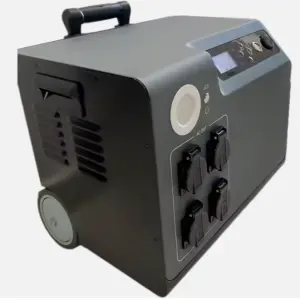 Rechargeable 3KW Power Station for Outdoor Camping and EV Charging Portable Power Station for Home Solar System