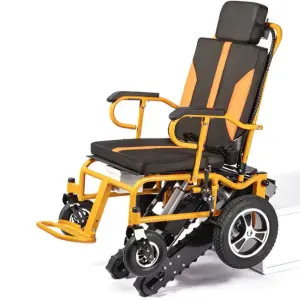 Intelligent Travel Upgrade Fully Automatic Down-track Stair-climbing Wheelchair Reinforced Carbon Steel Frame Durable- BZ-SA1