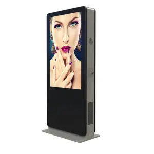 HD Waterproof IP65 Intelligent Outdoor Floor Advertising Screen Totem Kiosk