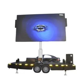 EF12 Outdoor Mobile Advertising Led Screen Trailer