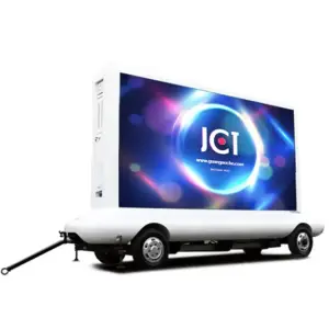 E-K50II-2W High Brightness Outdoor Screen Mobile Led Display Trailer P8