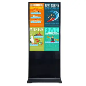 CKGLED Direct Indoor Advertising Poster LED Screen P1.9 P2 P2.5 P3mm Floor Standing Full Color LED Panel Poster