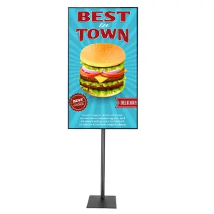 32" 43" 55" 4K Restaurant Digital Menu Display Board Wall Mounted Advertising Lcd Display