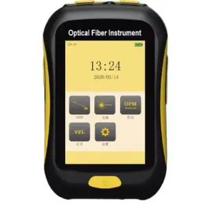 Mini Otdr NK2600 Live Test Fiber Reflectometer otdr Touch Screen OPM VFL OLS LED Tester/Reflectometer 20dB 60Km UPC/APC with VFL