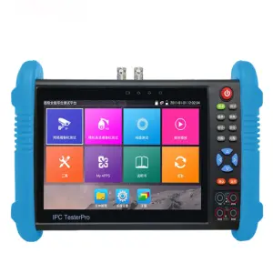 All in One Full hd Ip Tester CCTV Camera Cable with 7 Inch 6 in 1 IPS Touch Monitor Screen 4K IPC Camera CCTV Tester