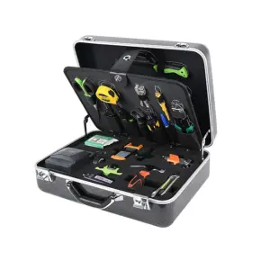 TFS-40D 24 tools in 1 tool kit Optical fiber fusion splicing Tool kit for network termination work and maintenance