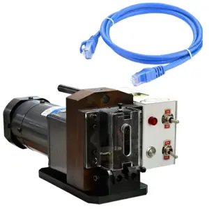 Automatic Network Cable Crimping Tool Telephone Line PC Head Forming Machine Rj45 Lan Cable Connector Crimping Machine