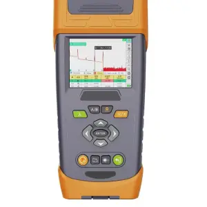 Multi-functional pon QX55 6-IN-1 OTDR Fiber Optic Tester with 10mw VFL 800-1650 OPM SLS FIP and RJ45 tester