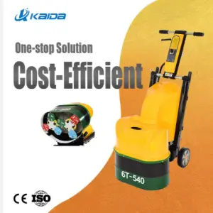 6T-540 Concrete Floor Grinder Polishing Machine High Efficiency Marble Stone Diamond Epoxy Terrazzo Polisher