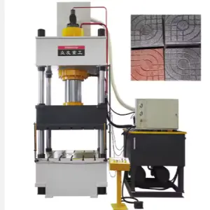 Artificial Quartz Stone Marble Granite Terrazzo Outdoor Floor Tile Tile Forming Hydraulic Press Machine