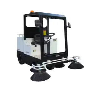 Electric Road Street Sweeper Truck Road Terrazzo Floor Cleaning Machines