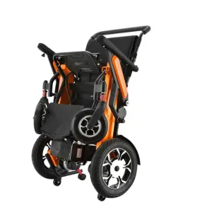 Super Foldable Intelligent Electric Wheelchair with Remote Control Multi-Function Power Wheelchair