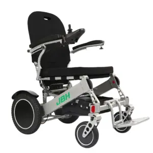 JBH High Quality Folding Power Electric Wheelchair with 24V 250W*2 Motor