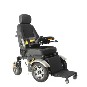 Handicapped Stair Climbing Electric Standing Wheelchair with Joystick Controller