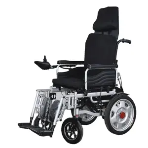 Luxury Electric Folding Handicapped Wheelchair Foldable Wheel Chair for Disabled